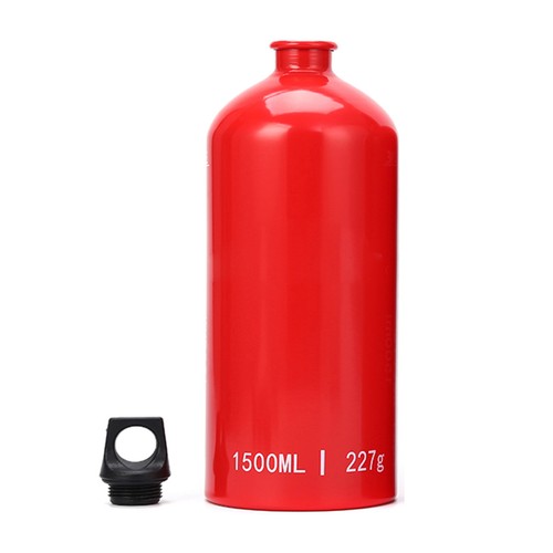 Aluminum oil fuel bottle - 1.5l,
