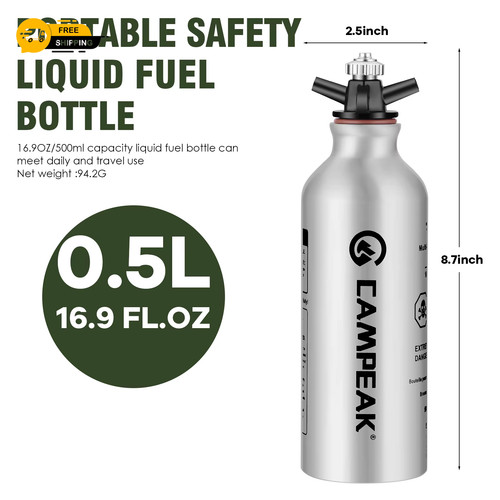 Portable fuel bottle - bottle, –